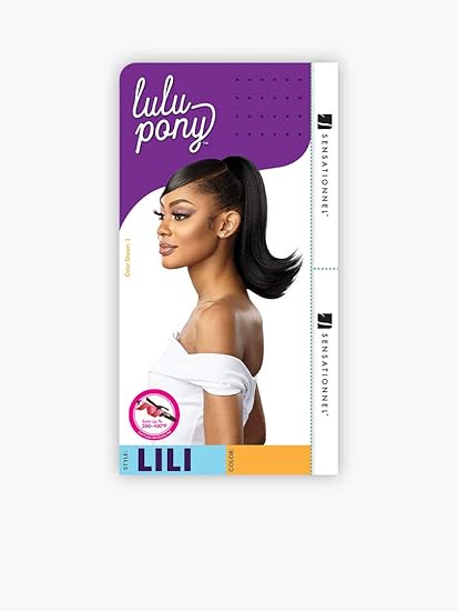 Sensationnel Lulu Pony Quick Simple Stylish Drawstring Adjustable LILI