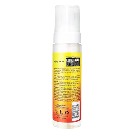 All Day Locks Braids Control Foam 8oz