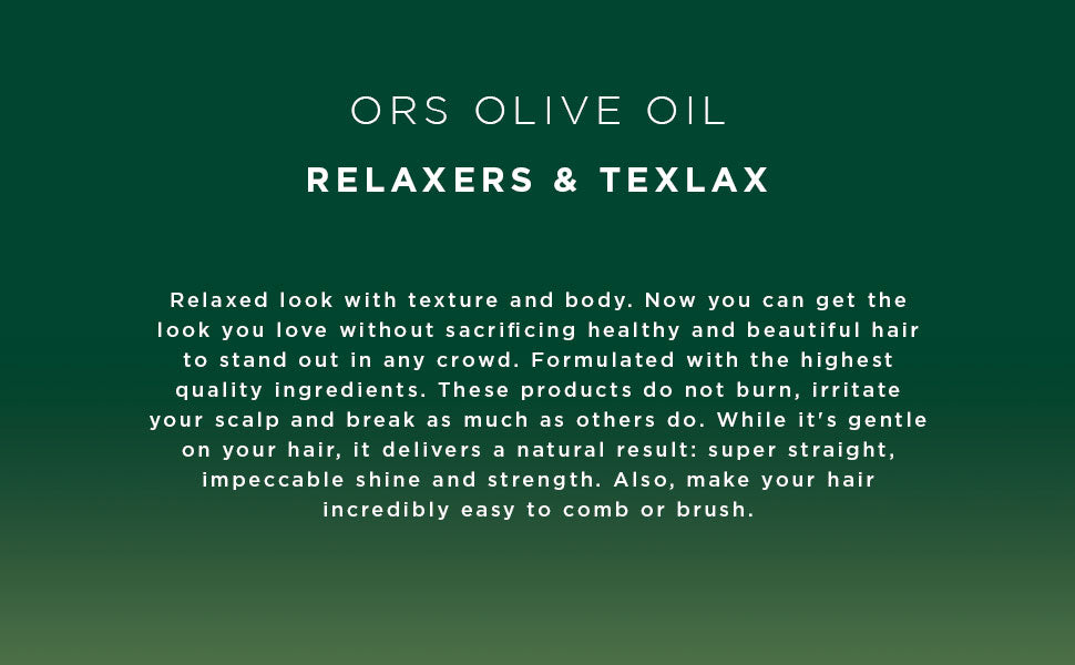 Ors Organic Root Stimulator Olive Oil New Growth Relaxer Normal, 1 Ea