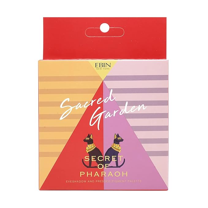 EBIN Secret of Pharaoh Eye Shadow Palette - Sacred Garden