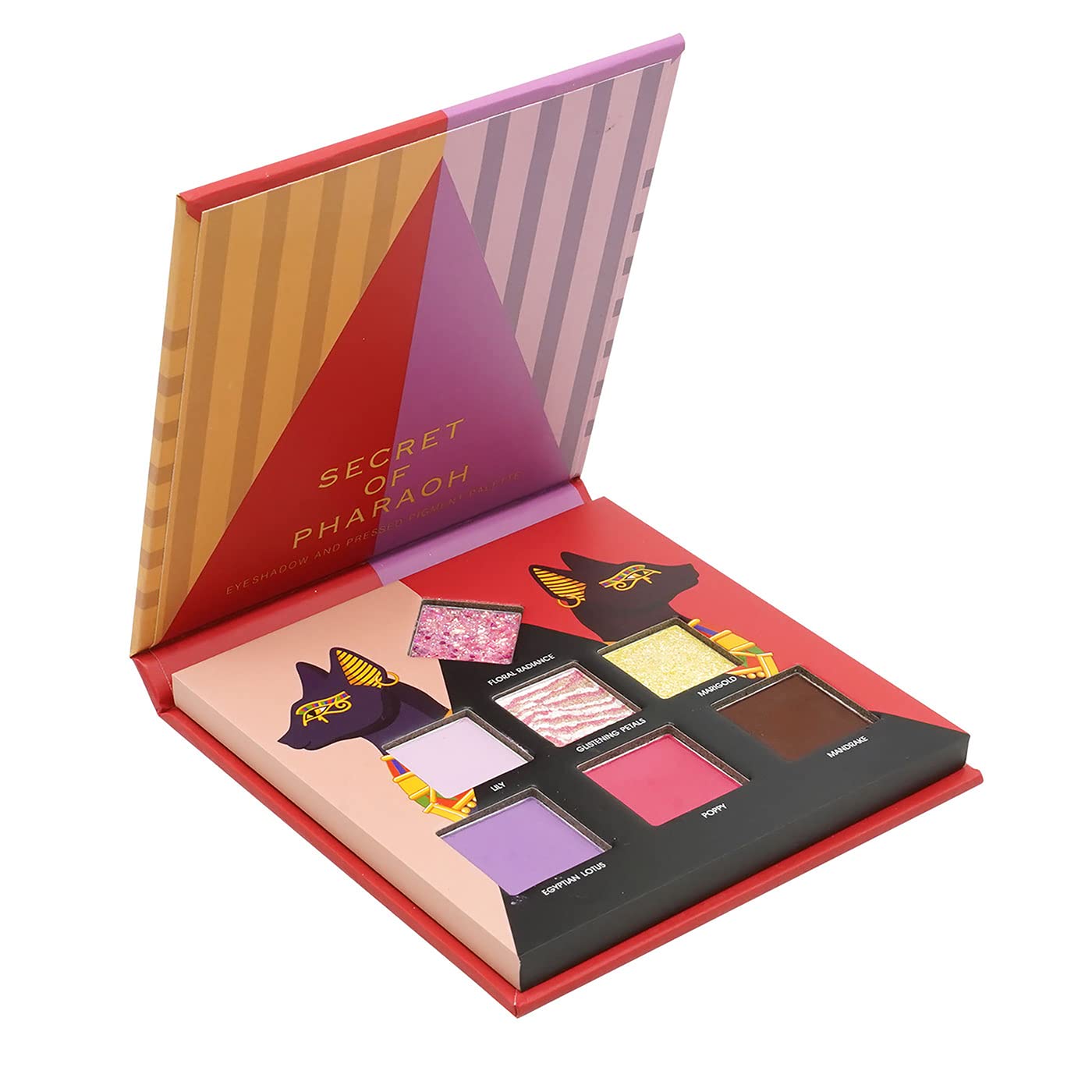 EBIN Secret of Pharaoh Eye Shadow Palette - Sacred Garden