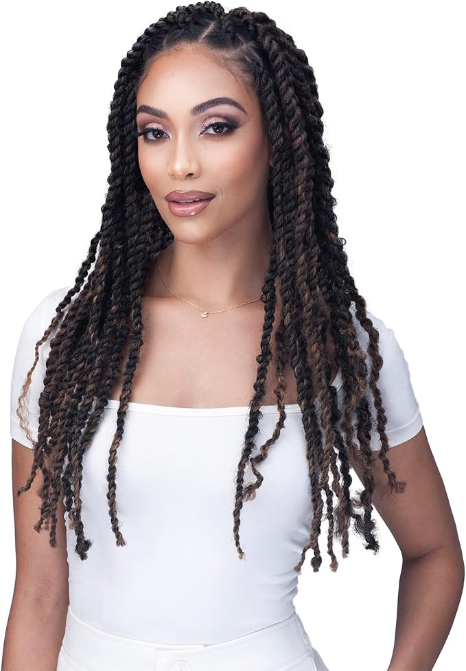 LAUDE PRE-STRETCHED 3X JAMAICA BRAID 26″