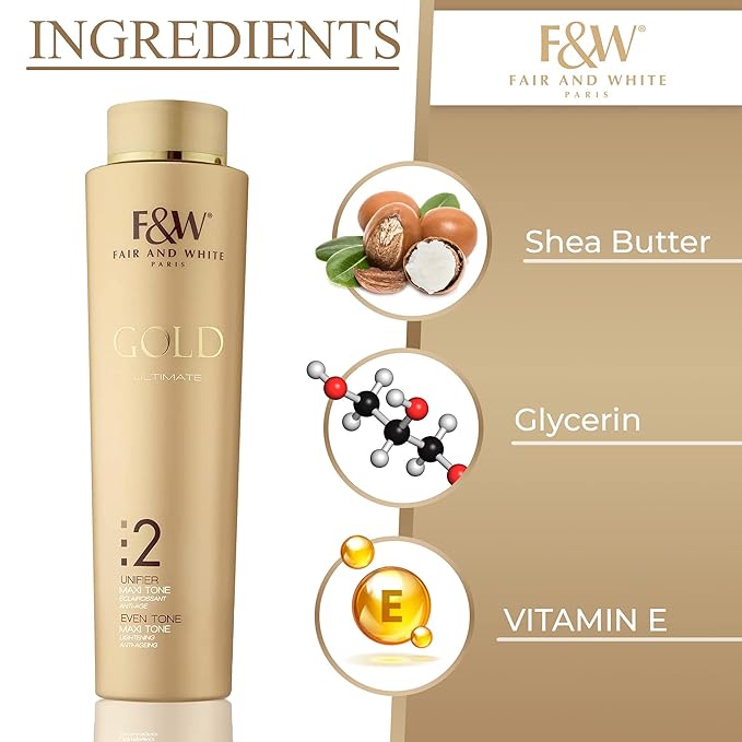 FAIR & WHITE Gold 2 Maxi Tone Body Lotion - 350ml