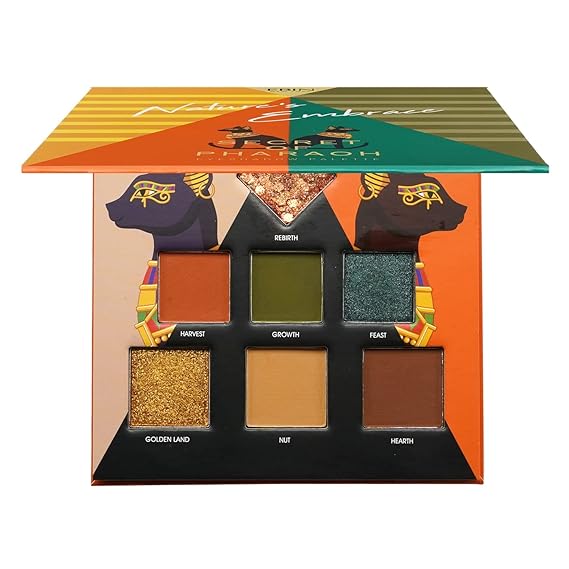 EBIN Secret of Pharaoh Eye Shadow Palette - Nature's Embrace
