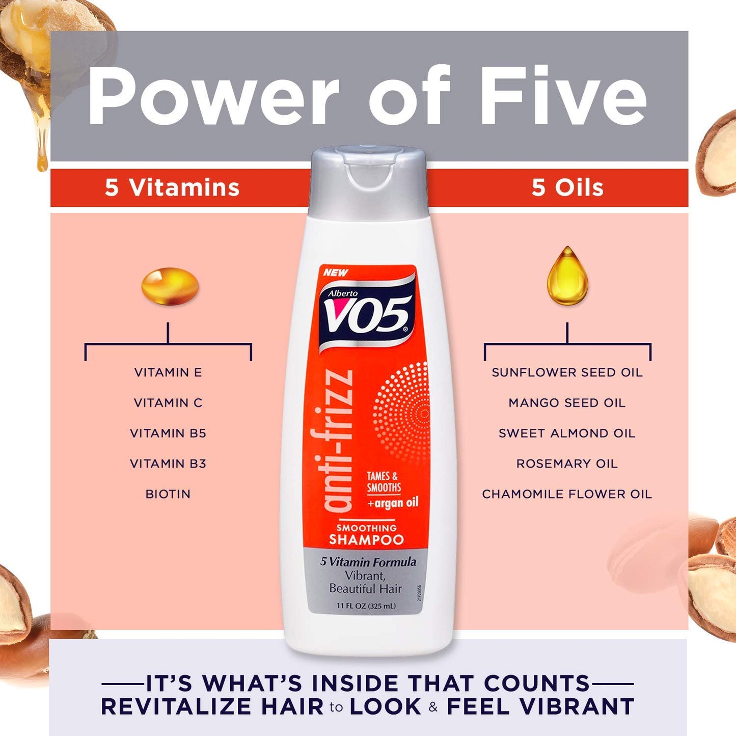 Alberto VO5 Solutions AntiFrizz Shampoo