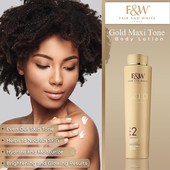 FAIR & WHITE Gold 2 Maxi Tone Body Lotion - 350ml