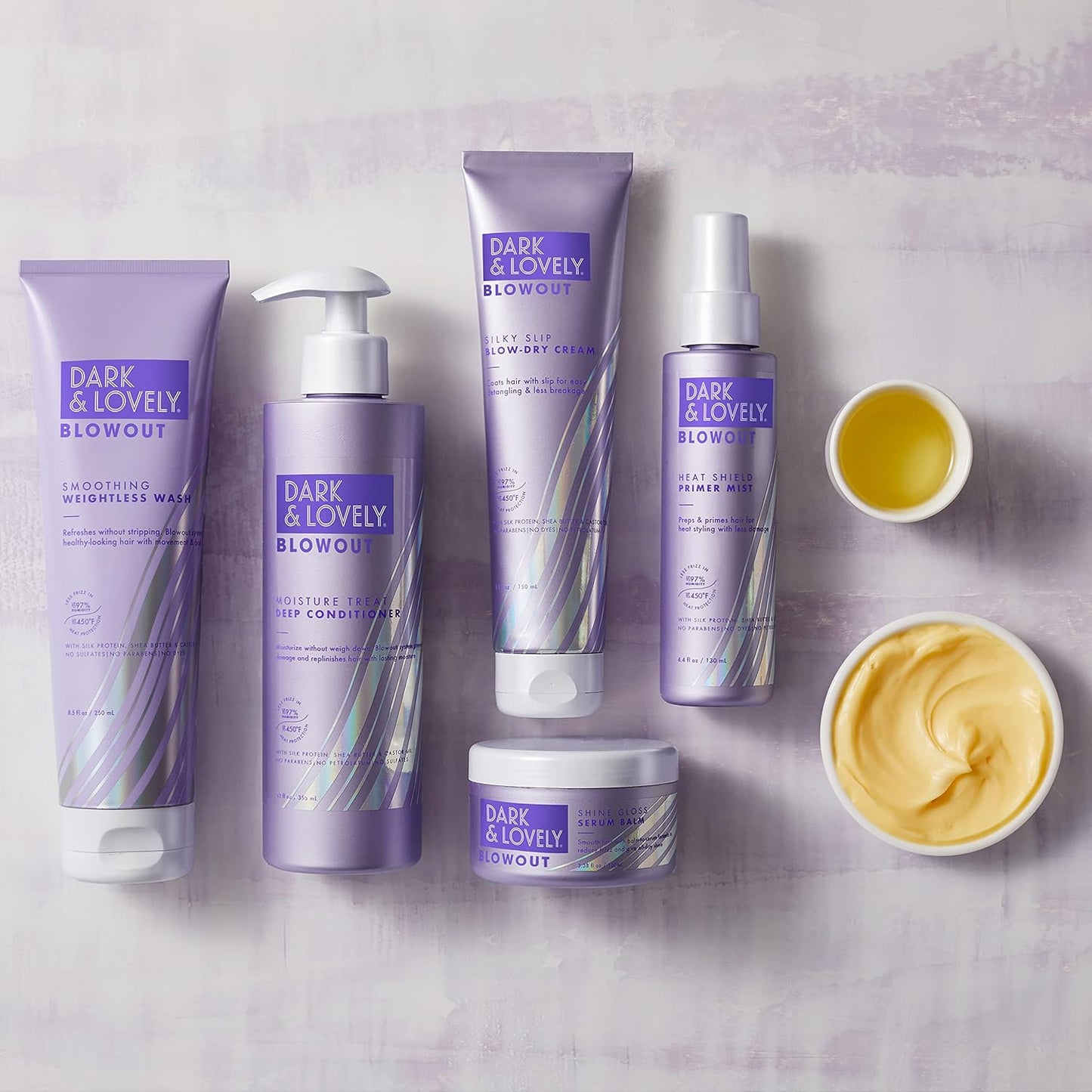 DARK & LOVELY Silky Slip Blow-Dry cream 5.1oz