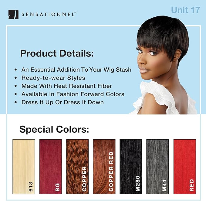 Sensationnel Synthetic Hair Dashly Wig - Unit 17