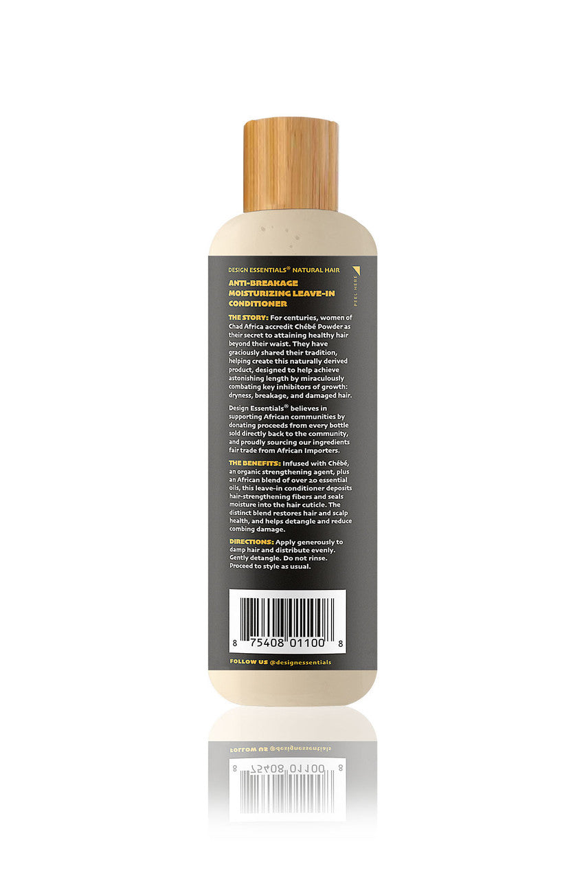 DESIGN ESSENTIALS Anti-Breakage Moisturizing Leave-In Conditioner 12oz