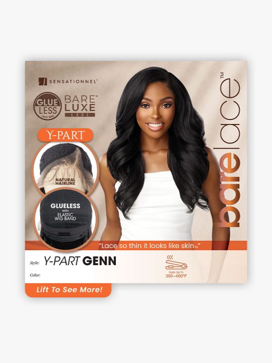 Sensationnel Bare Lace Glueless wig Y-Part - GENN