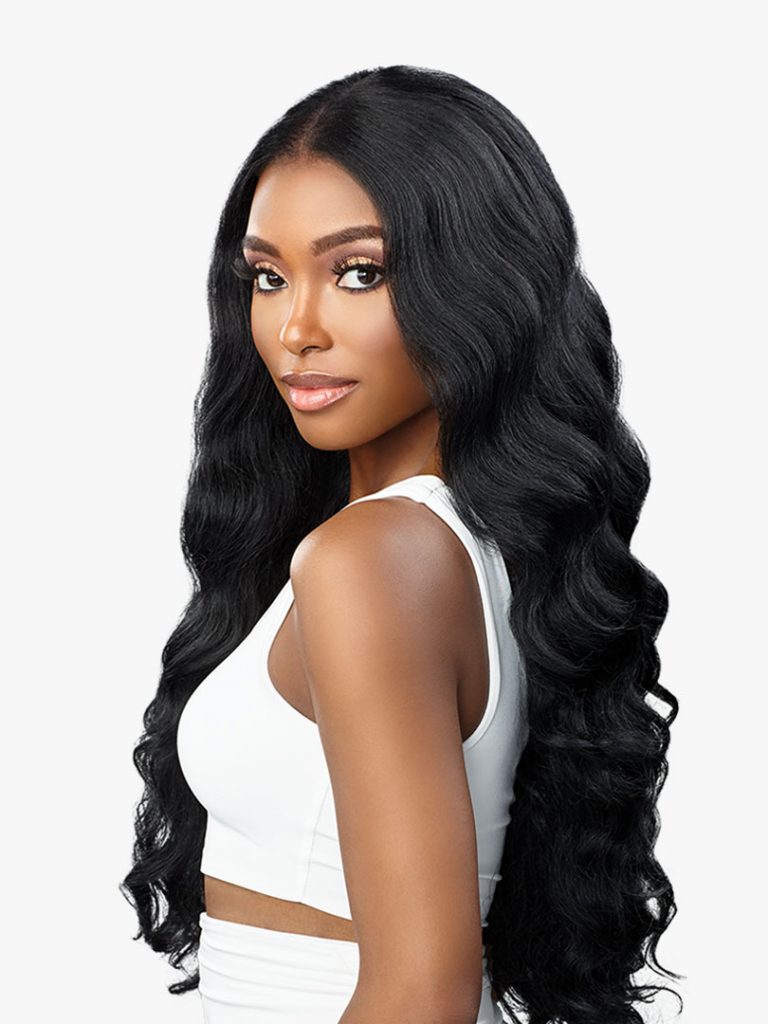Sensationnel Butta Lace Human Hair Blend - Curly Body 26"