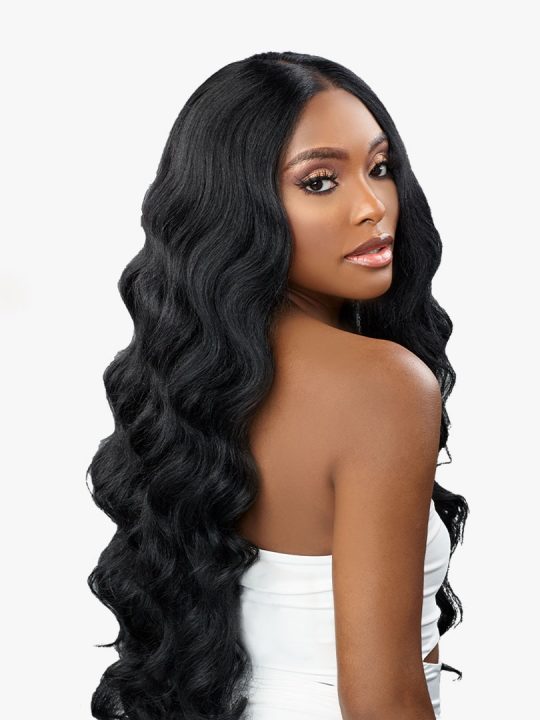 Sensationnel Butta Lace Human Hair Blend - Curly Body 26"