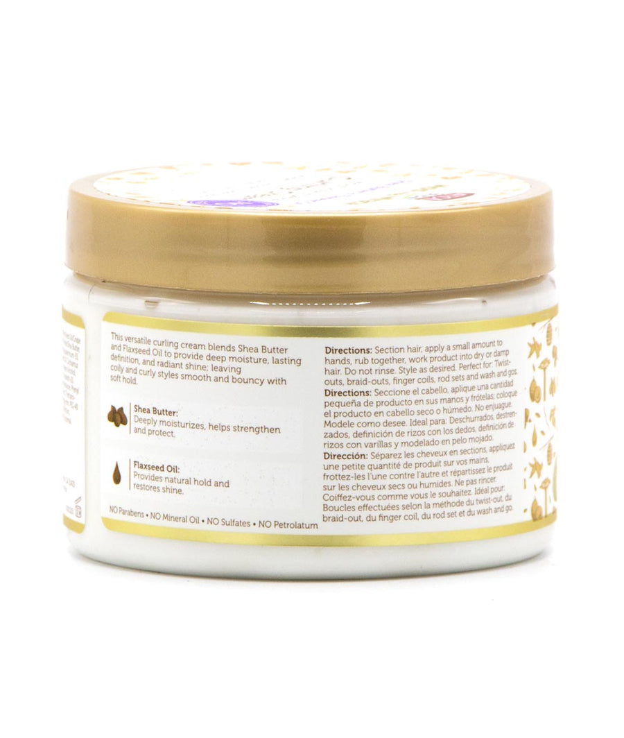 AFRICAN PRIDE Moisture Miracle Shea Butter & Flaxseed Oil Curling Cream 12oz