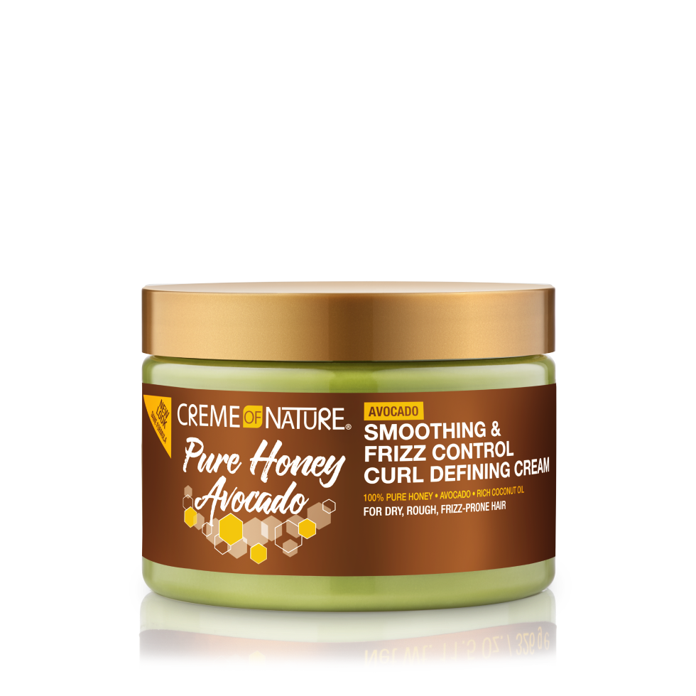 Creme of Nature  Pure Honey Hair Food Smoothing & Frizz Control Curl Defining Cream 11.5oz
