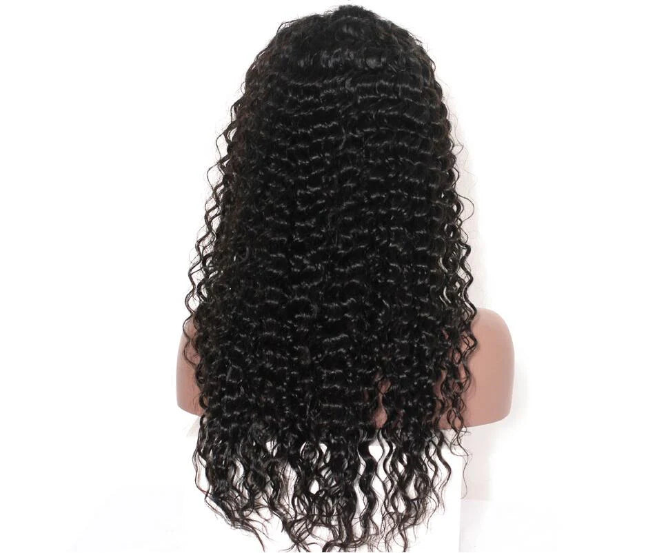 Sam trading Human hair lace wig Deep 13*4 24" -Natural