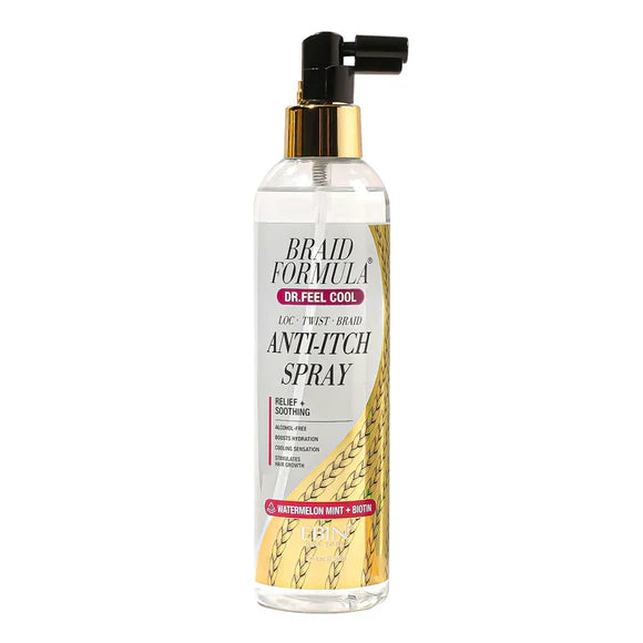EBIN Braid Formula Dr. Feel Cool Anti-Itch Spray - Rosemary Mint + Biotin 8.5oz