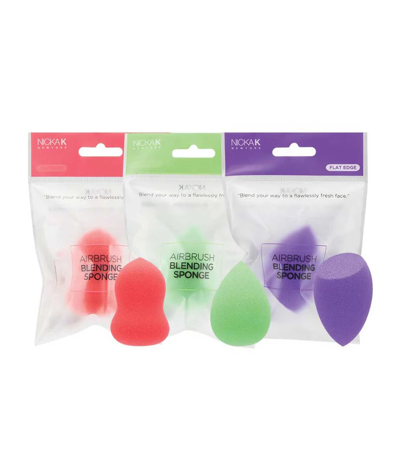 Nicka K Airbrush Blending Sponge Non-Latex - Teardrop