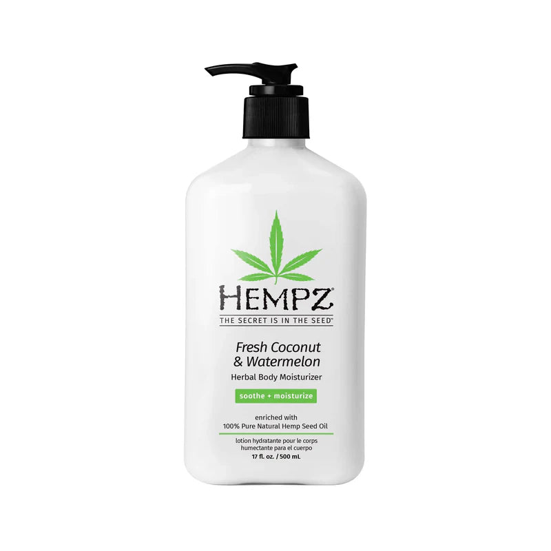 HEMPZ Fresh Coconut & Watermelon Herbal Body Moisturizer (17 oz)