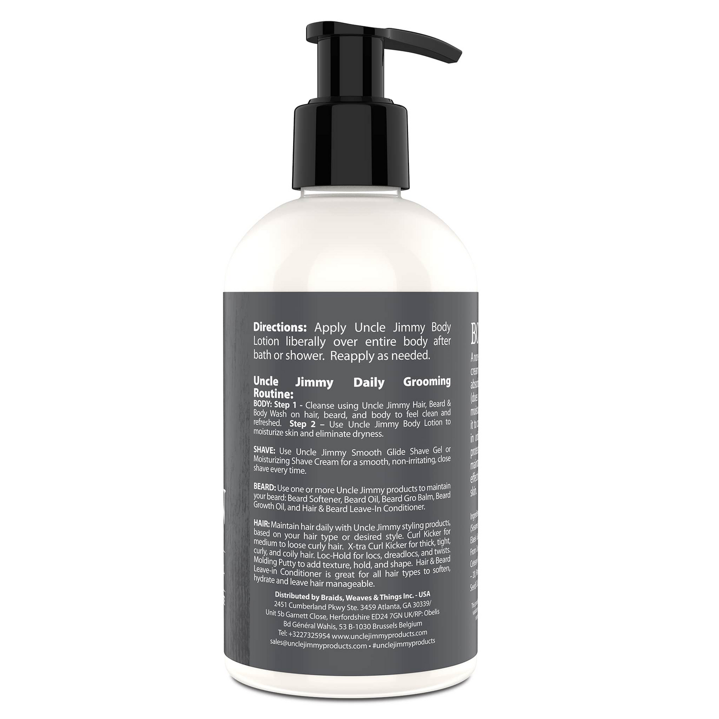 Uncle Jimmy - Body Lotion 8 fl oz