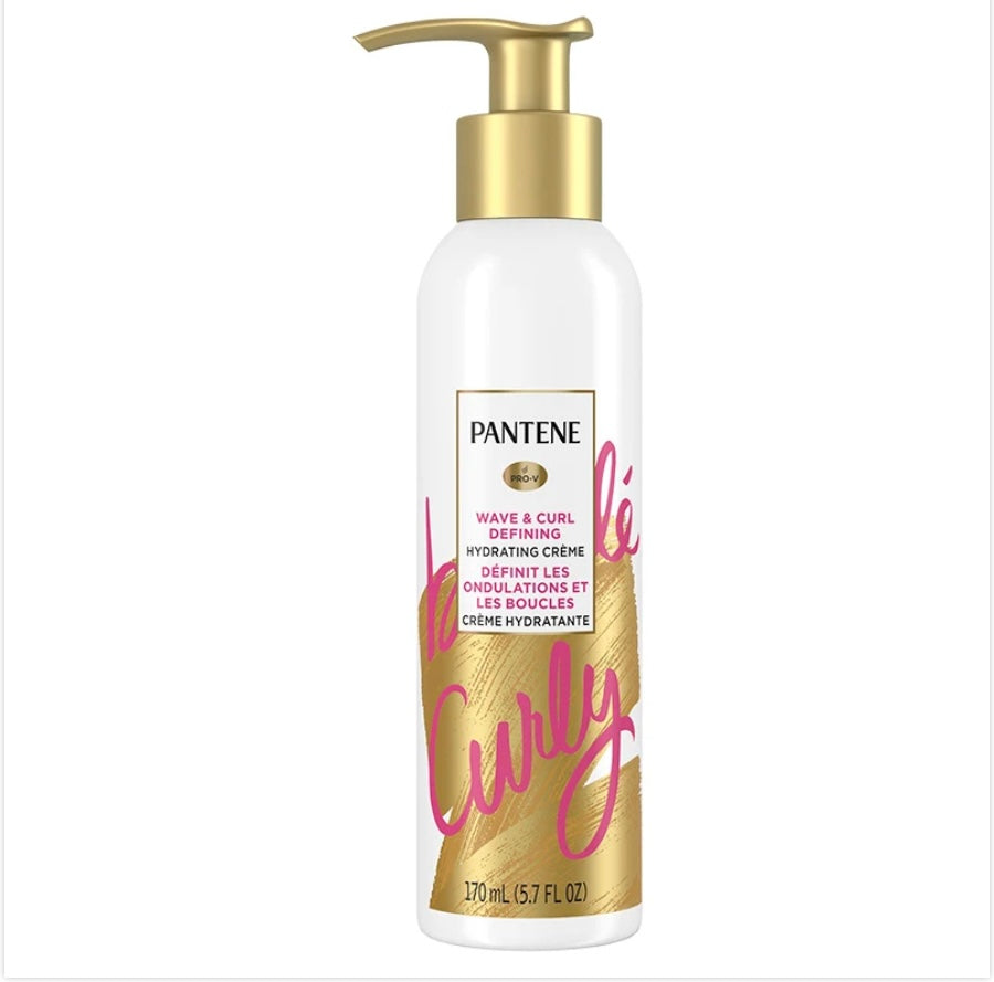 PANTENE pro~v WAVE & CURL DEFINING HYDRATING CRÈME 170ml 5.7 oz