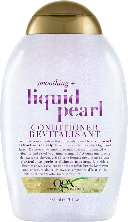 OGX smoothing liquid pearl conditioner   385ml  13 oz