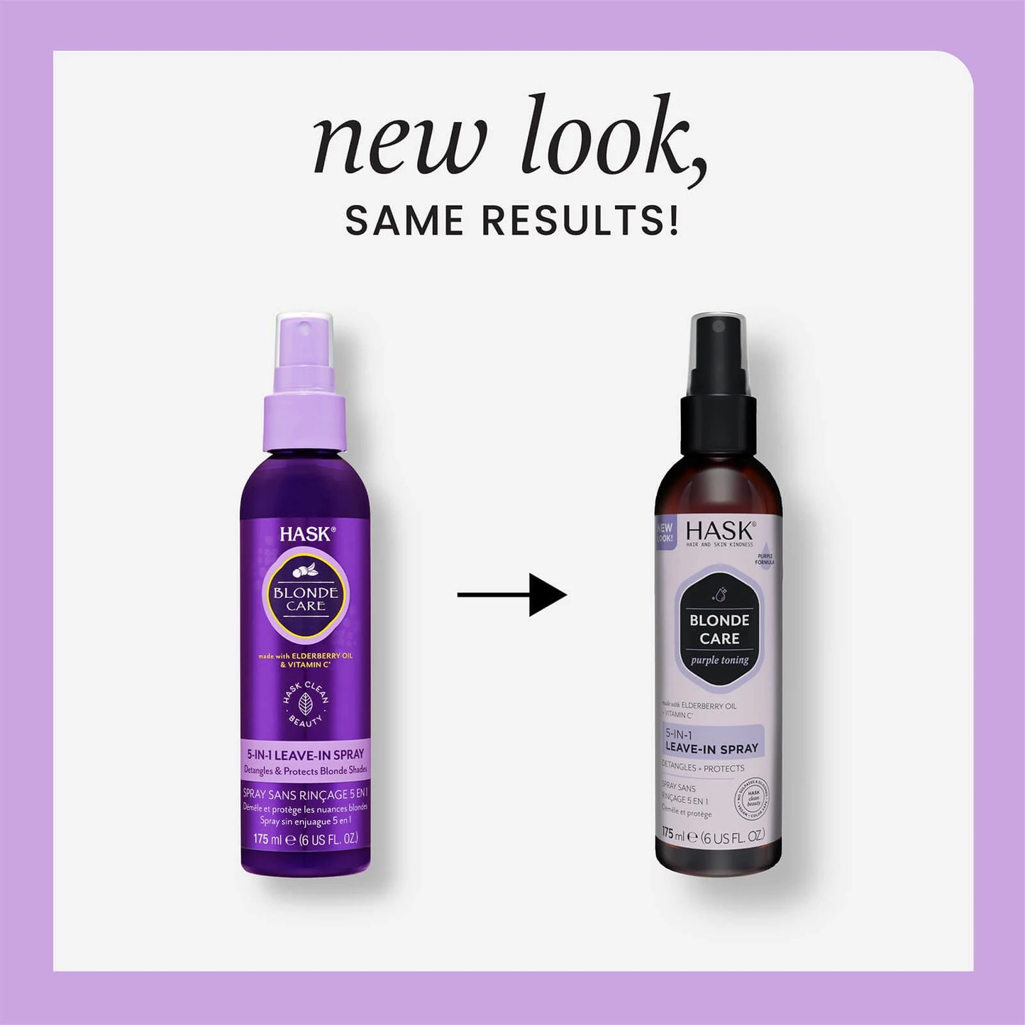 HASK Blonde Care 5-In-1 Leave-In Conditioner Spray 175ml  6 oz