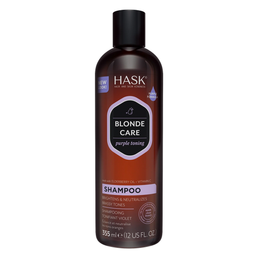 HASK Blonde care purple toning shampoo 355mL 12 oz