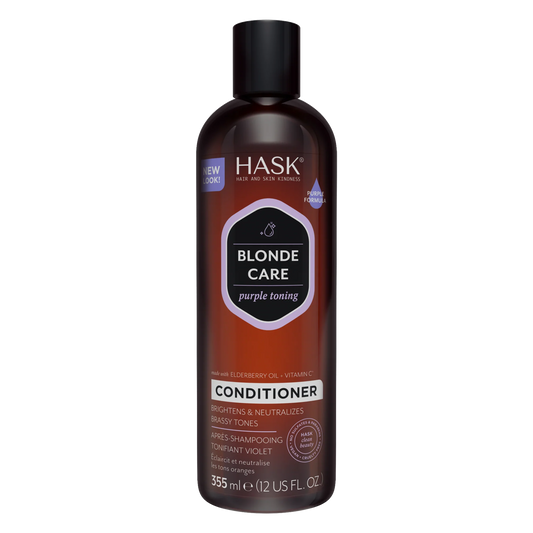 HASK Blonde care purple toning conditioner 355mL 12 oz