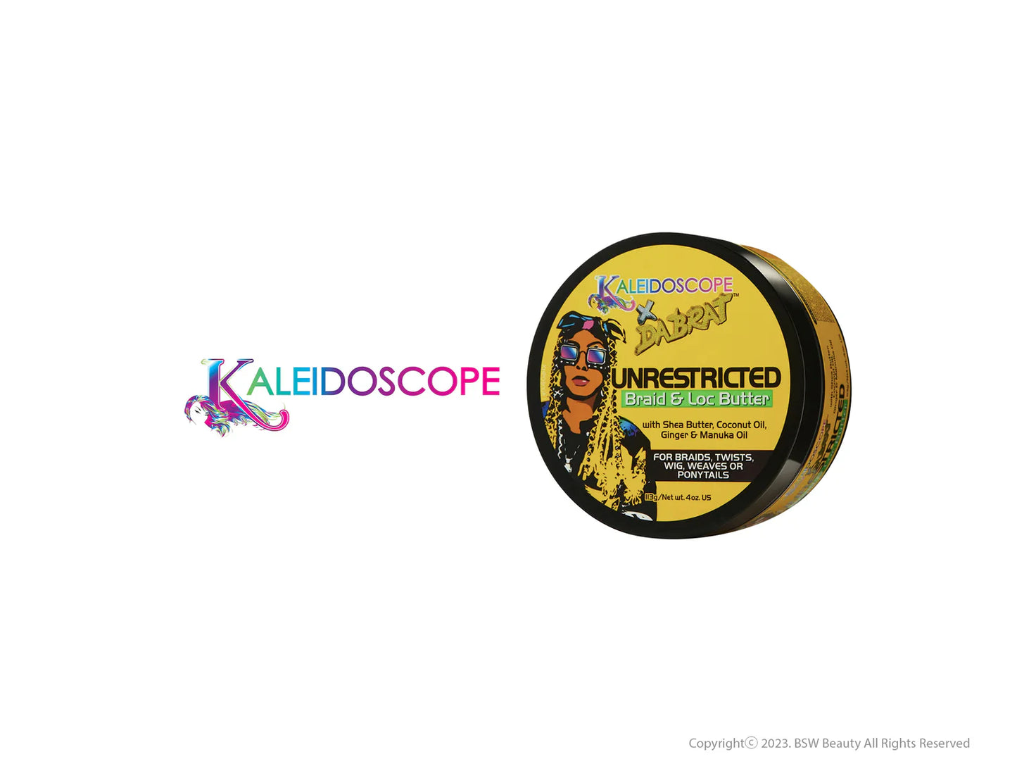 KALEIDOSCOPE X Da BRat Unrestricted Braid&Loc Butter  113g  4 oz