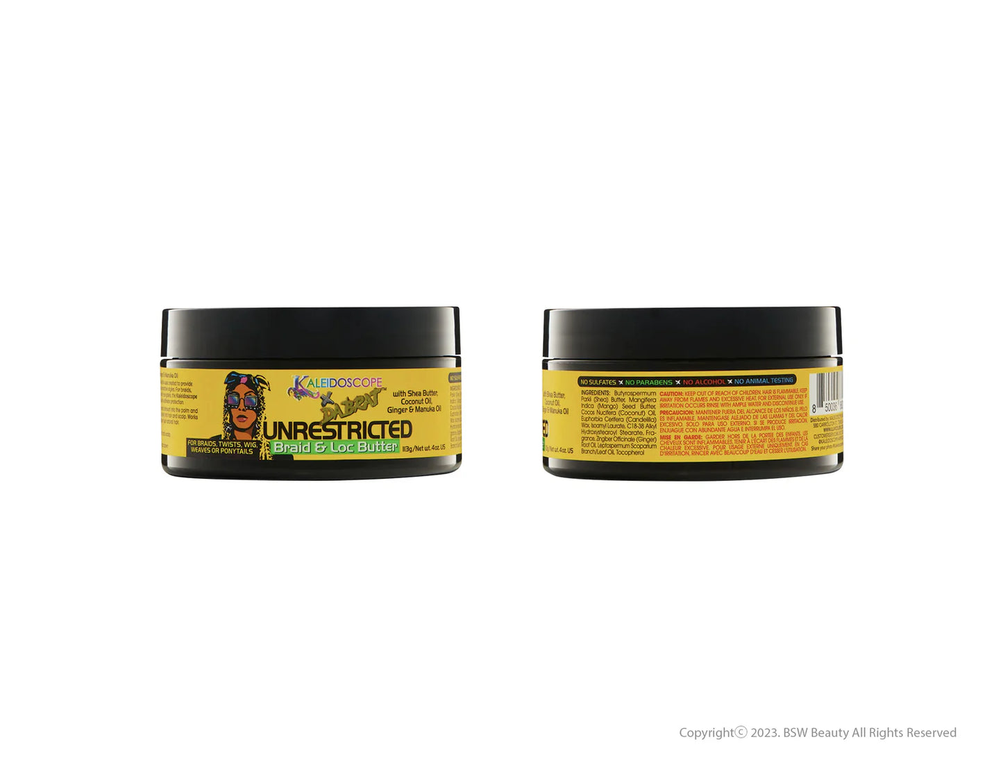 KALEIDOSCOPE X Da BRat Unrestricted Braid&Loc Butter  113g  4 oz