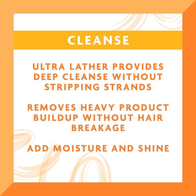 Cantu Moisturizing Cream Shampoo  400mL  13.5 oz