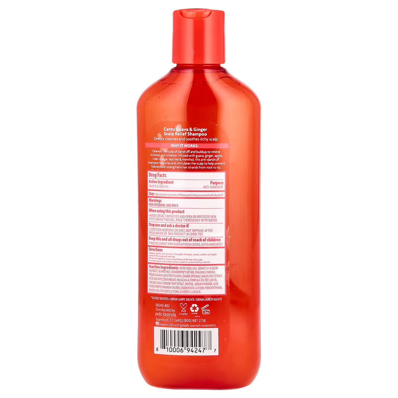 CANTU Guava scalp relief shampoo 400mL 13.5 oz