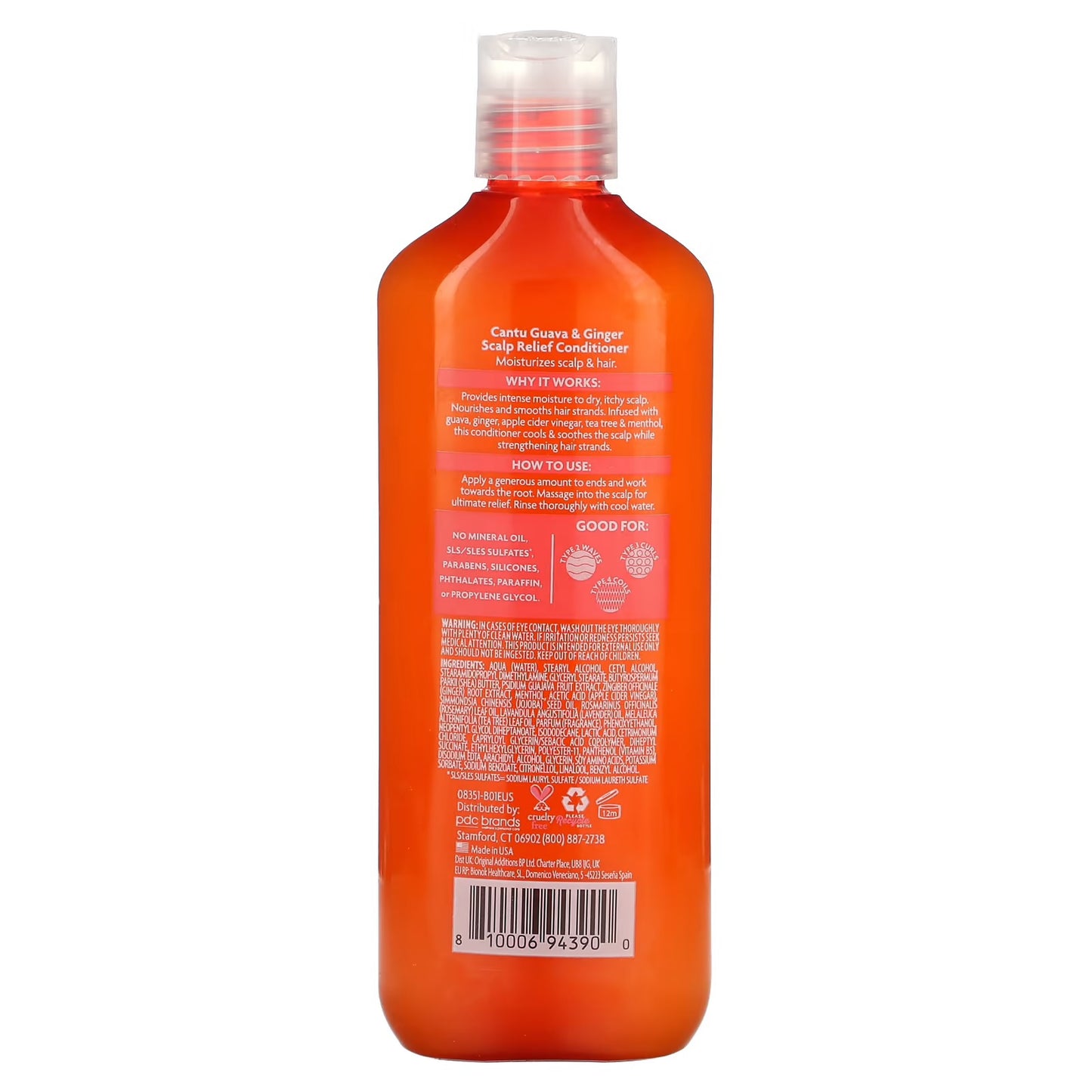 CANTU Guava scalp relief Conditioner 400mL 13.5 oz
