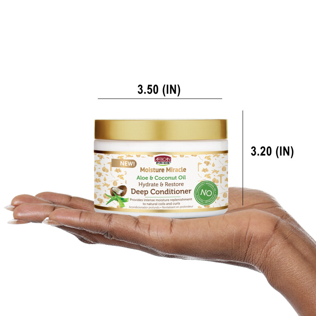 AFRICAN PRIDE moisture miracle Deep Conditioner 340g 12 oz