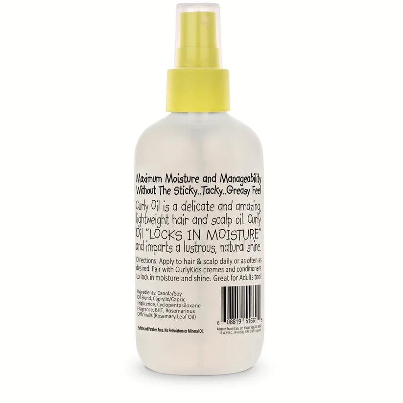 CURLY KIDS Mixed Texture HairCare Curly Oil 4 oz (118 mL)