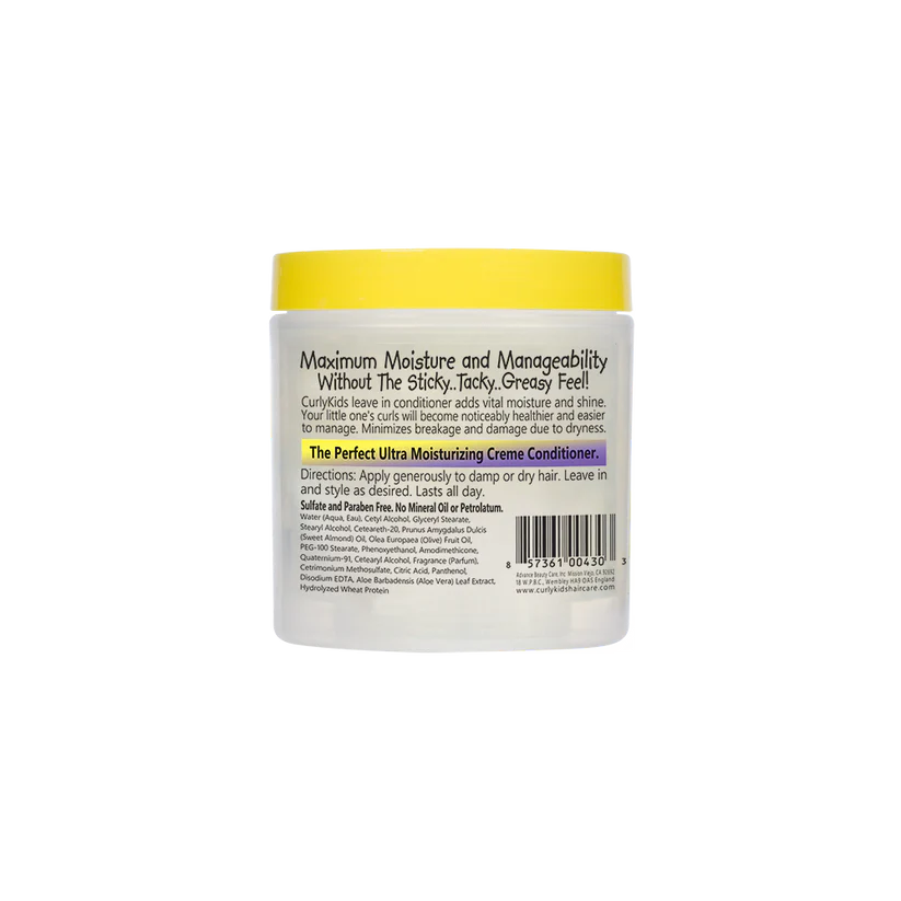 CURLY KIDS Mixed Texture HairCare Curly Creme leave -in 6 oz (170 g)