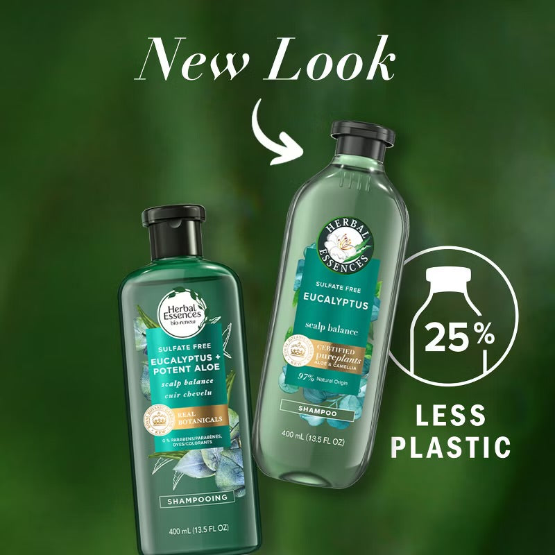 Herbal Essences Sulfate Free Eucalyptus + Ptent Aloe Shampoo & Conditioning 400ml