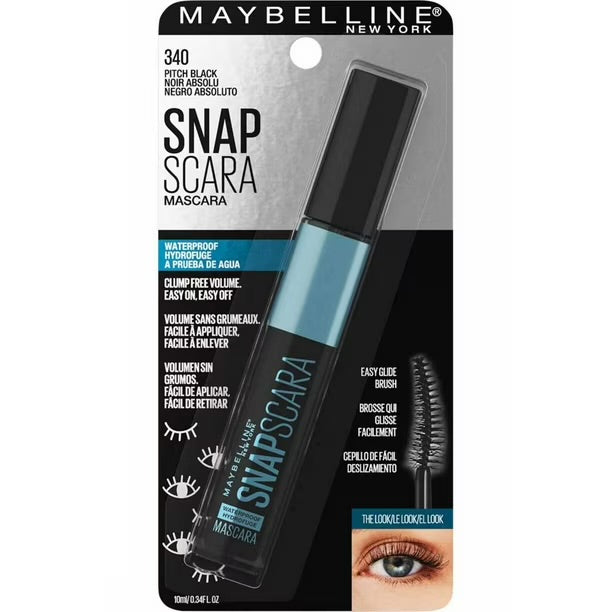 MAYBELLINE Snapscara 340 pitchblack Waterproof