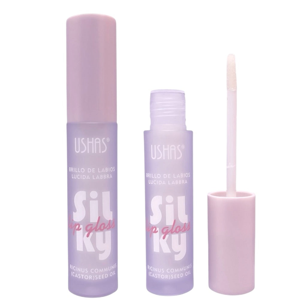 USHAS®️ Silky lip gloss (castor seed oil)
