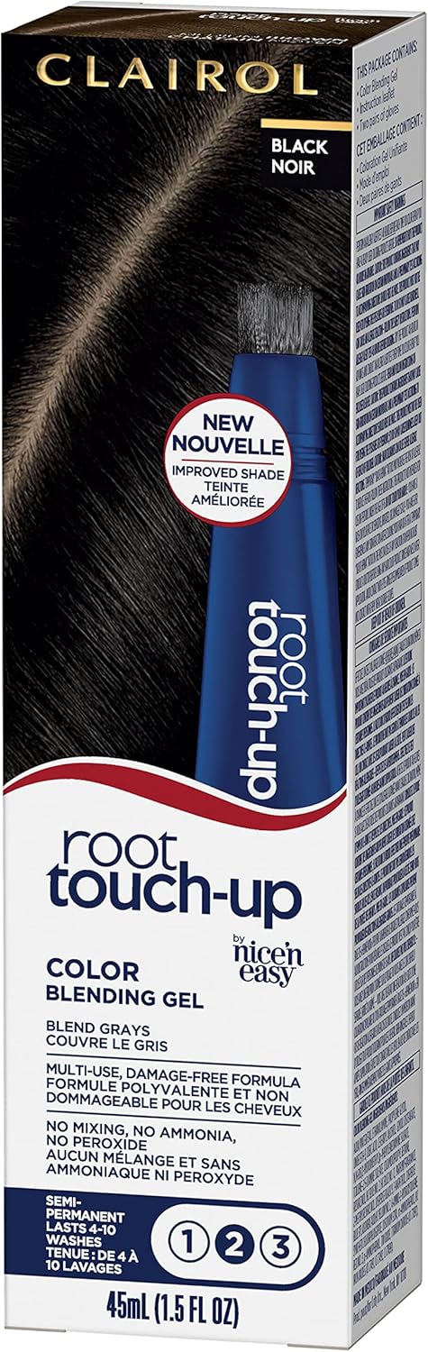 CLAIROL Root Touch-up color blending gel Black