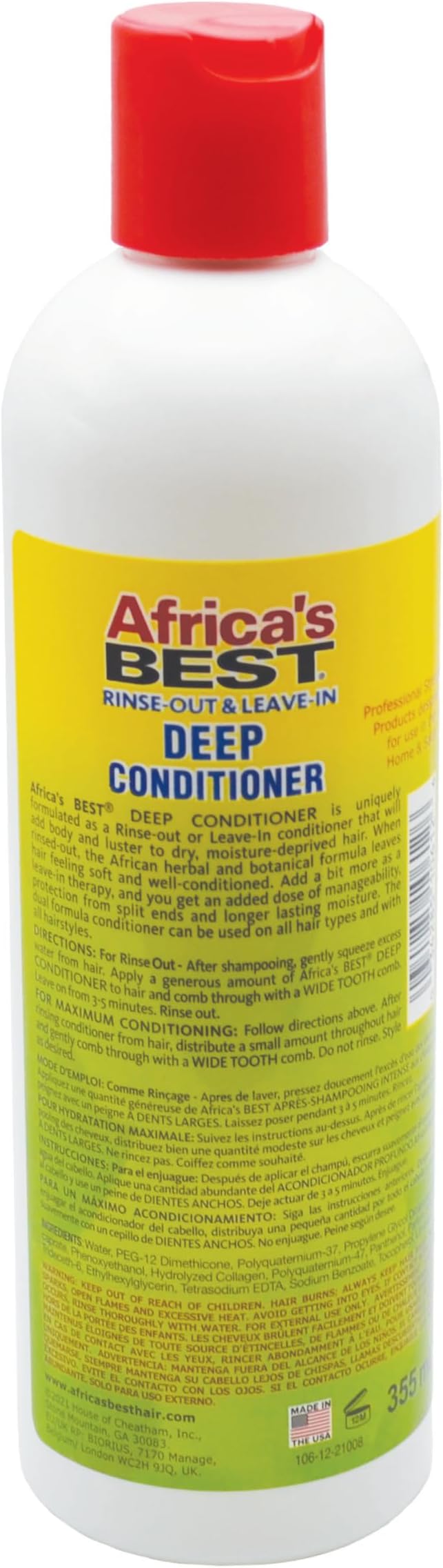 AFRICA’S BEST rinse out & leave-in Deep conditioner