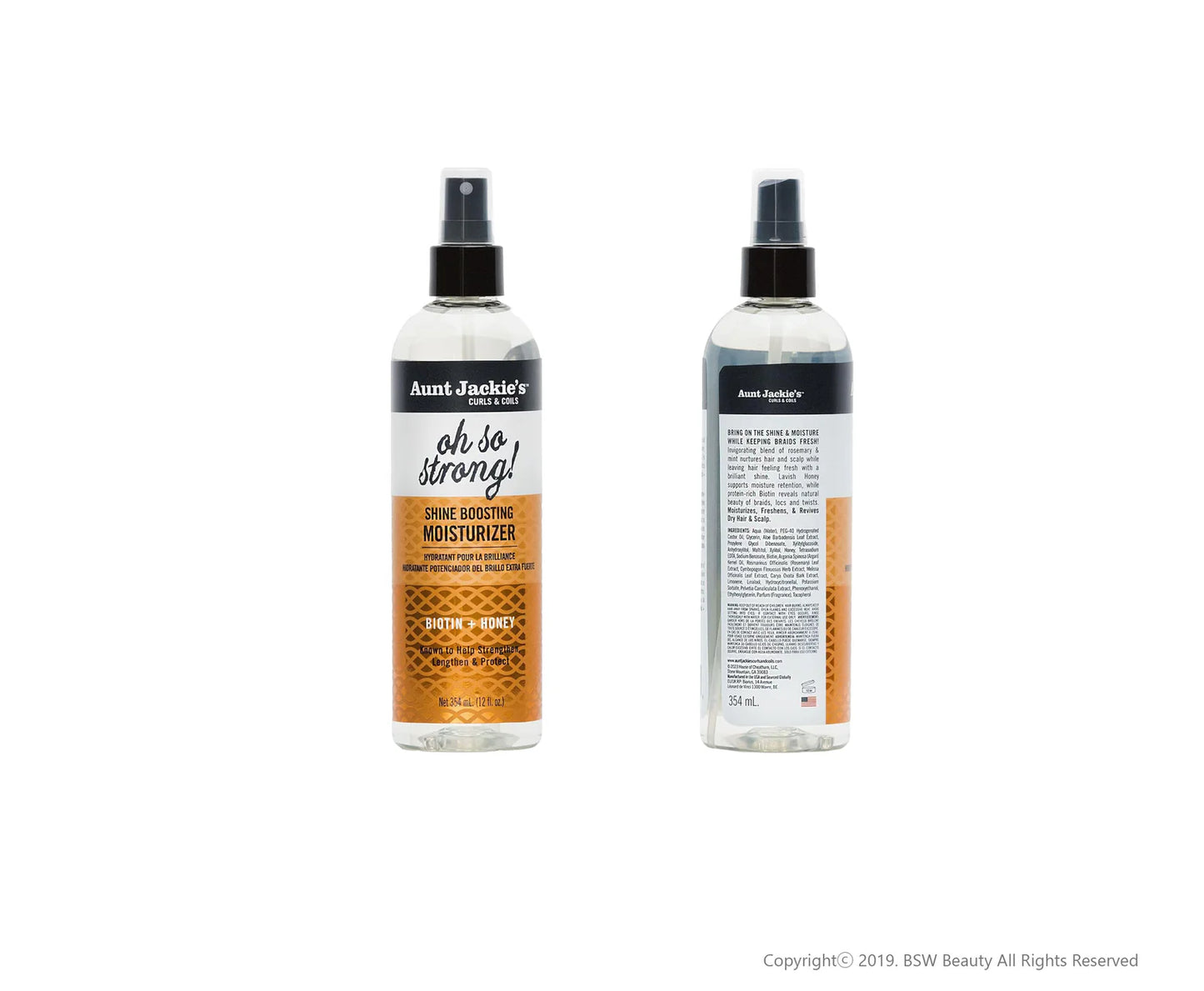 AUNT JACKIE’S Oh So Strong Shine Boosting Moisturizer 12 oz