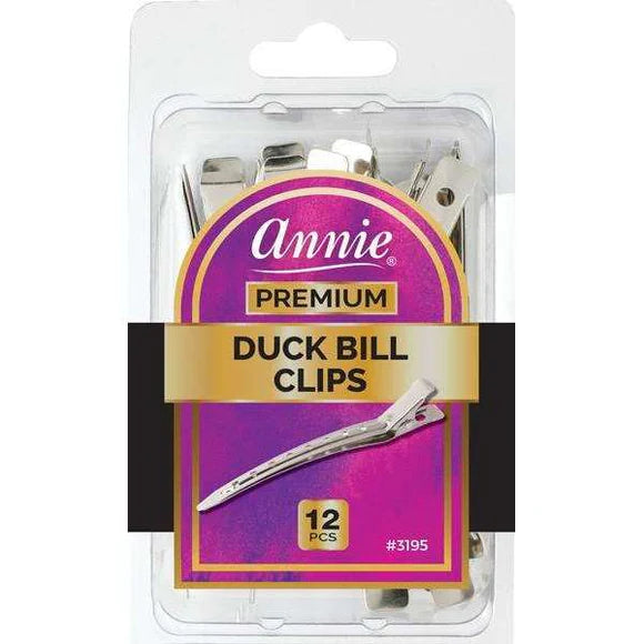 Annie Duck Bill Clips 12pc #3195