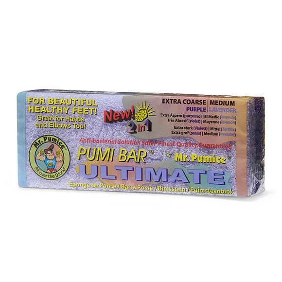MR. PUMICE Pink Pumi Contour (2 Angled Sides / Extra Coarse / 5" Long)