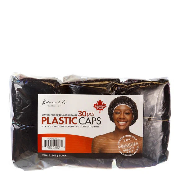 KIM& C Water Proof Plastic Caps 30pcs