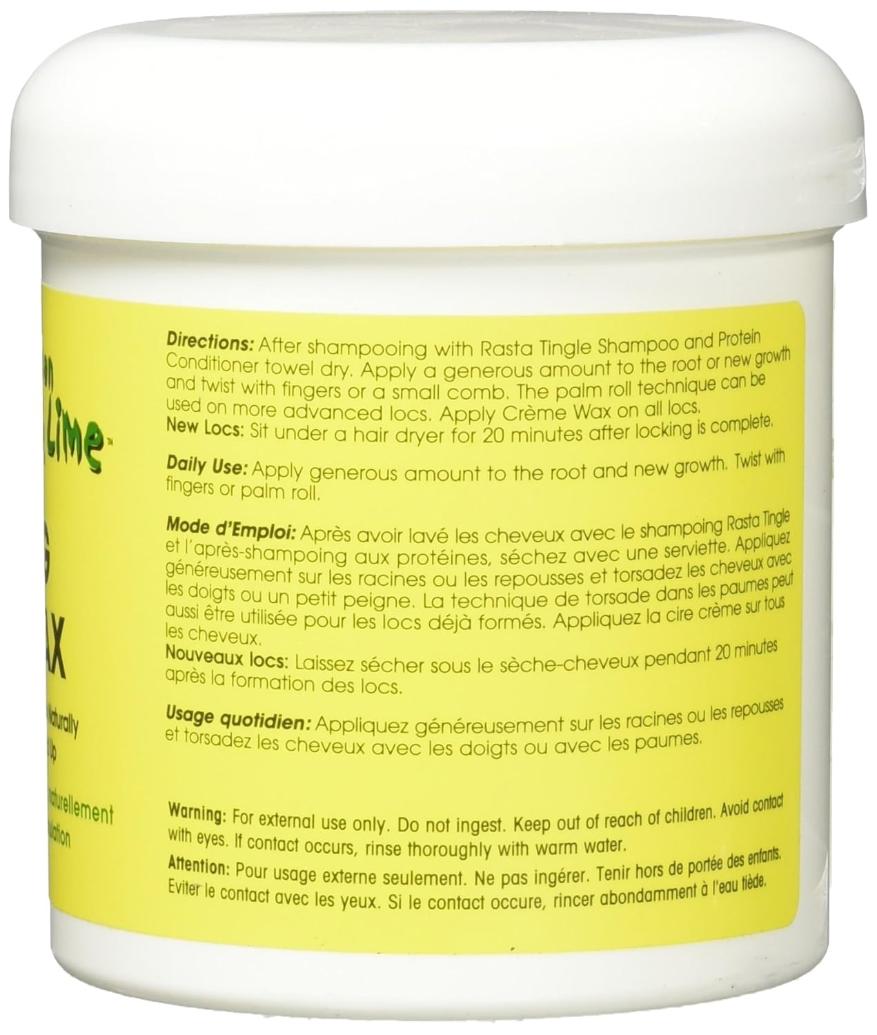 JAMAICAN MANGO & LIME Locking Creme Wax (13.4oz)