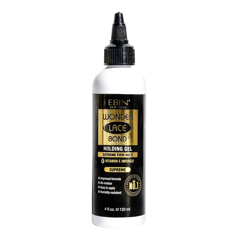 EBIN Wonder Lace Bond holding Gel {extreme firm hold} Supreme 4 oz