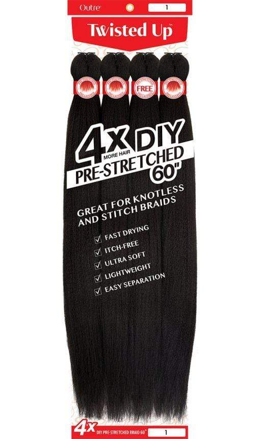 Outre 4X DIY Prestretched Braiding hair 60”
