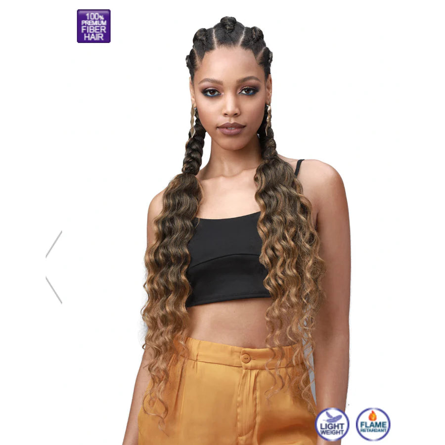 BOBBI BOSS KING TIPS OCEAN WAVE 28" 3X BRAIDS SYNTHETIC