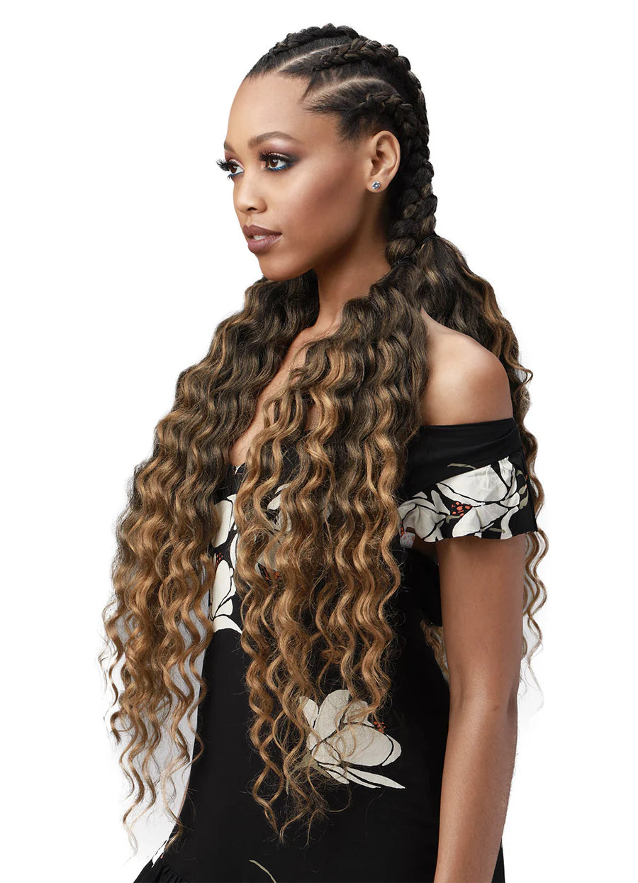 BOBBI BOSS KING TIPS OCEAN WAVE 28" 3X BRAIDS SYNTHETIC